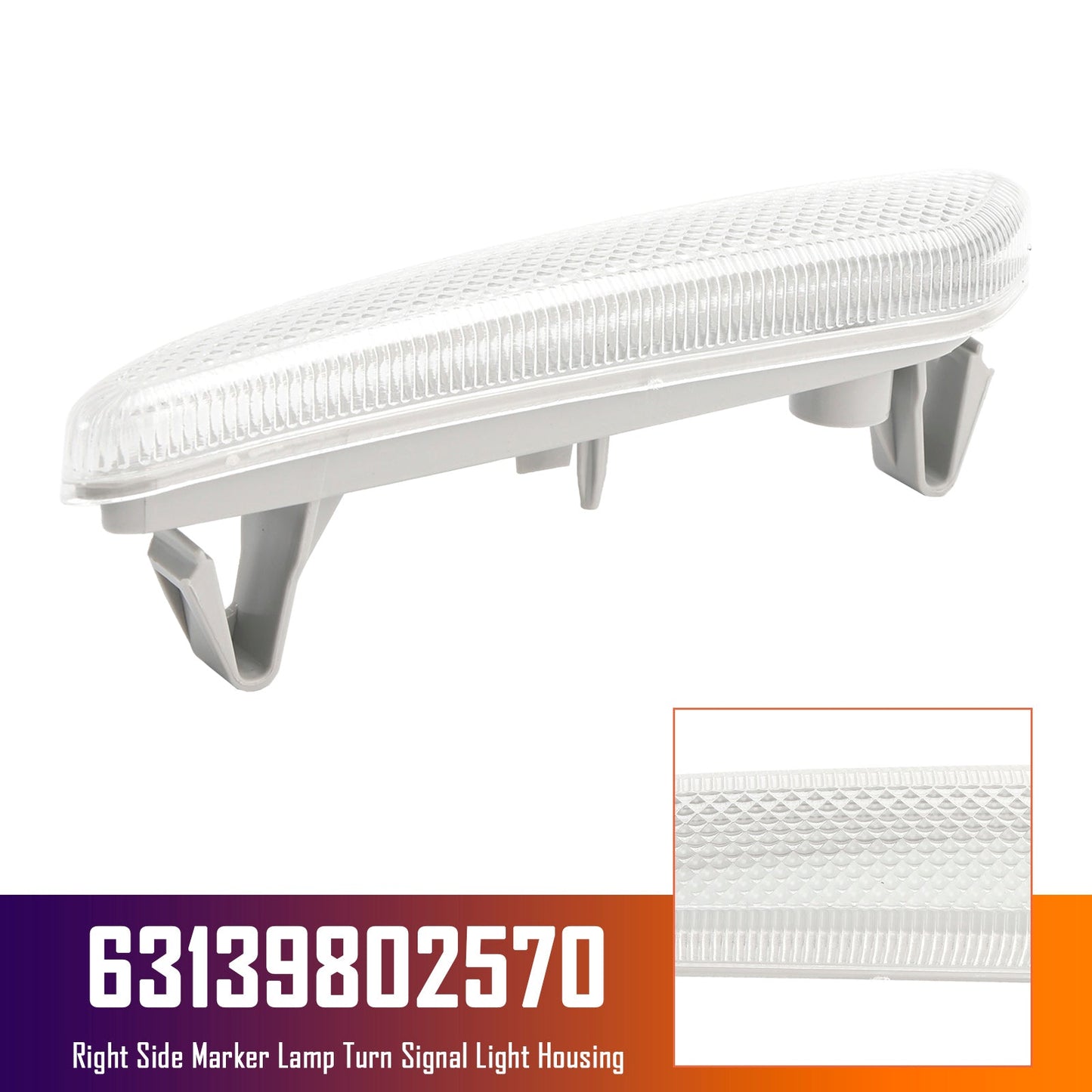 Alloggiamento luce indicatore di direzione lato destro per MINI R60 10-17 R61 12-17