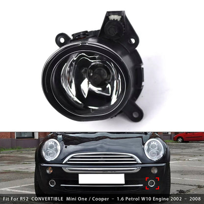 1 pz. Paraurti anteriore sinistro fendinebbia per Mini Cooper One R50 R52 R53 63176925049