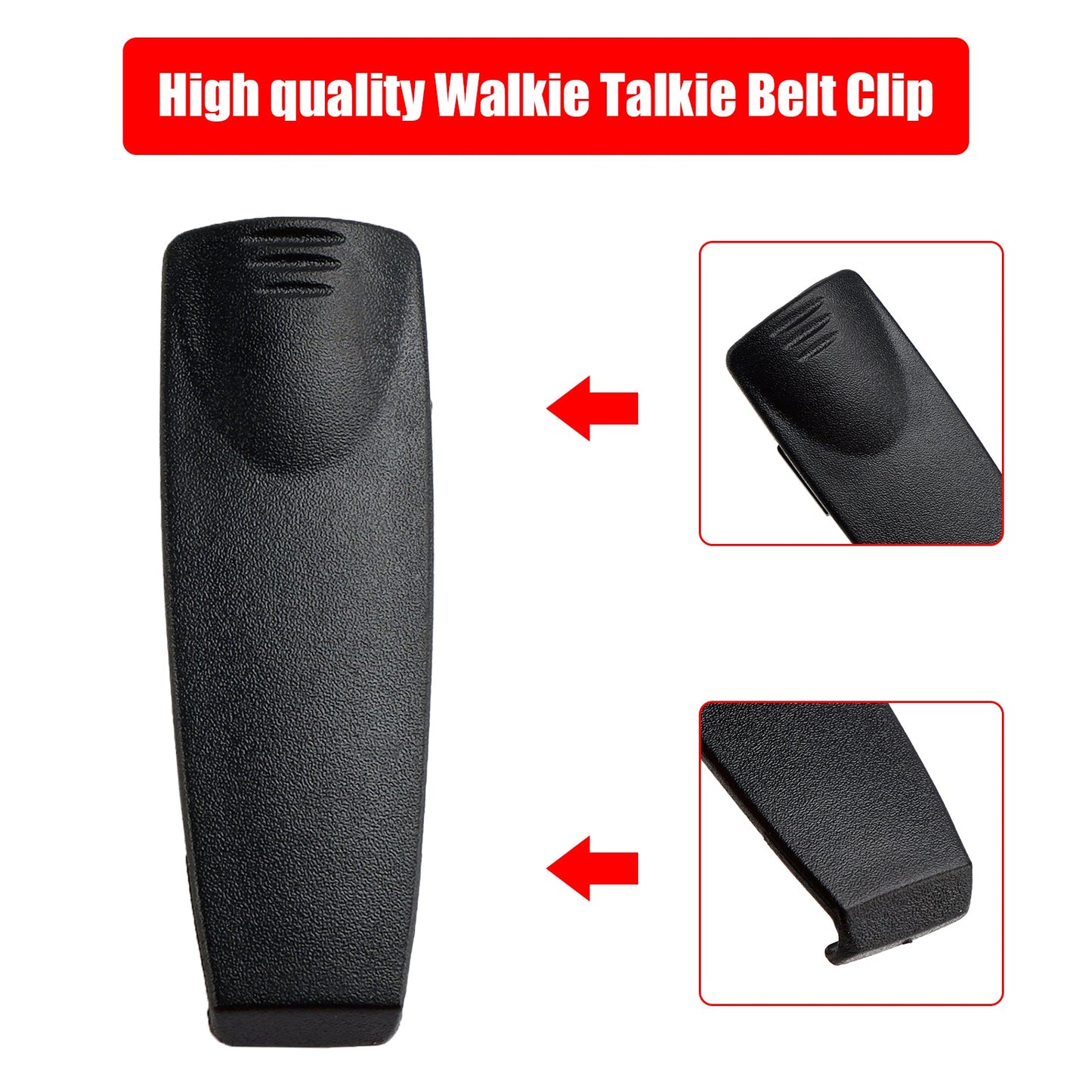 1 clip da cintura SL1M per radio bidirezionale per Sepura STP8000 STP8040 STP9000 con clip posteriore