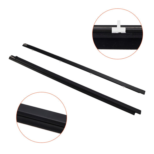 1995-2004 Toyota Tacoma 2 pezzi Guarnizione per cintura per finestrino porta anteriore WP685VZ