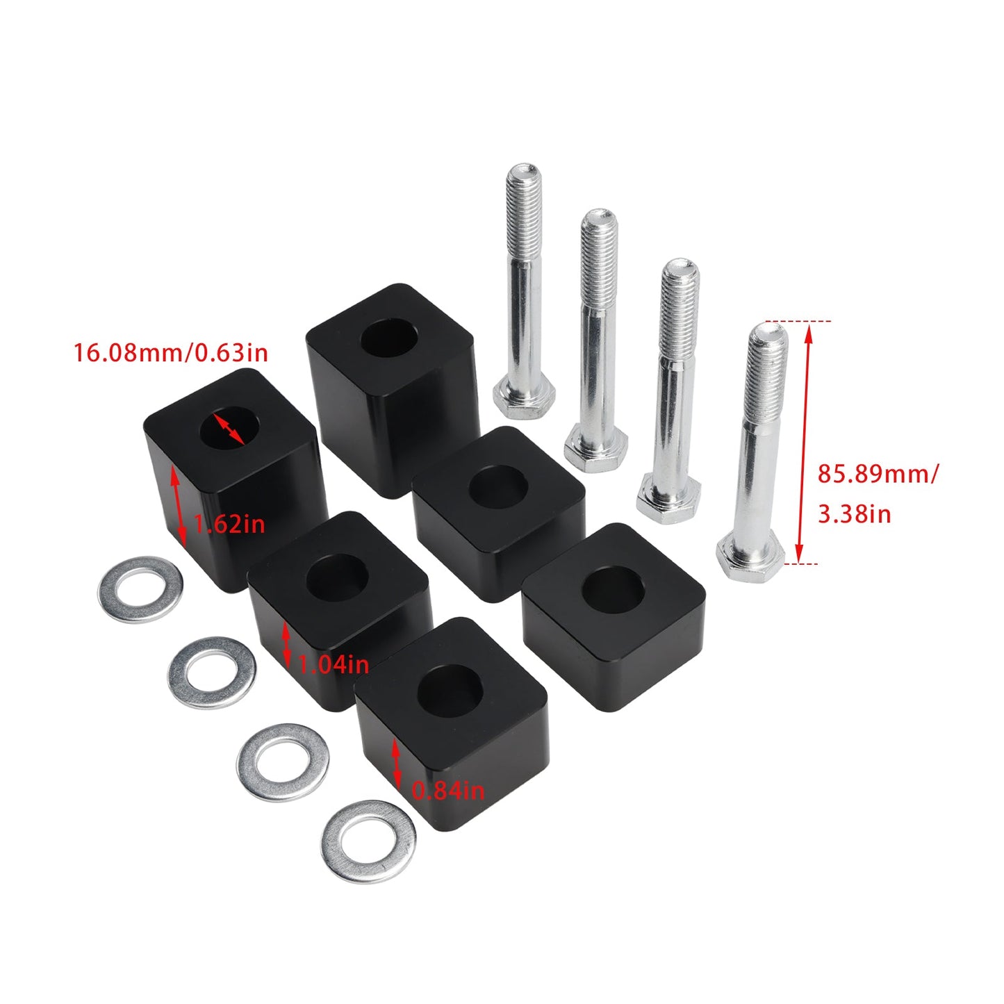 Kit di sollevamento del sedile 4/5""-2,4"" per F150 2015+ / F250 F350 F450 Super Duty 2017+