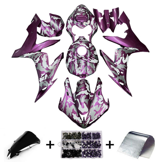 Kit carenatura iniezione plastica ABS per Yamaha YZFR1 YZF-R1 2004-2006