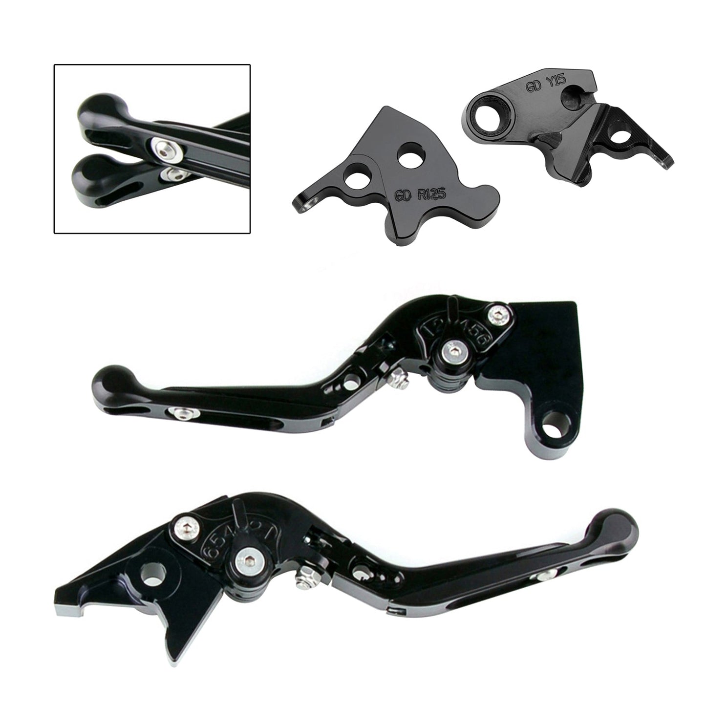 Leva freno frizione regolabile adatta per YAMAHA XSR 155 MT15 2019-2022