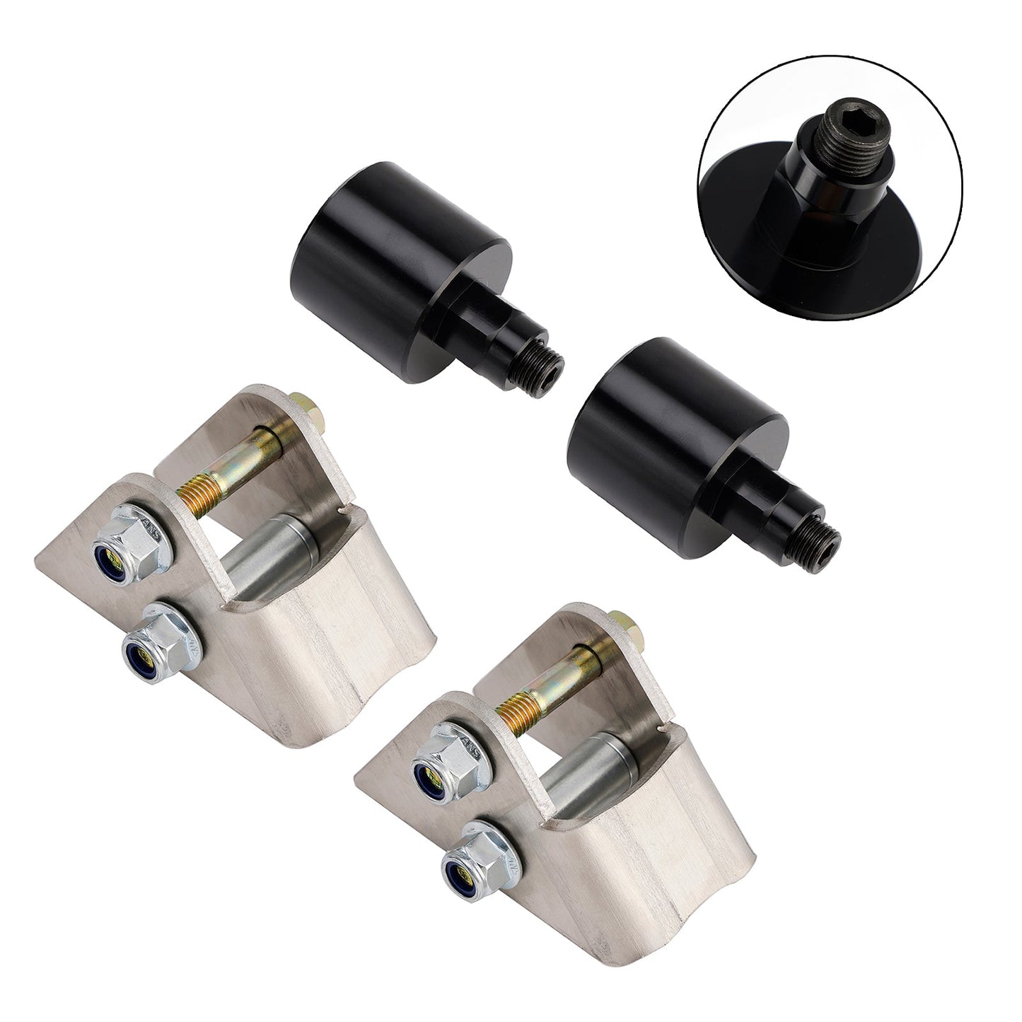 Set di sollevamento da 3 pollici per sospensioni anteriori e posteriori per Polaris Ranger 400 500 800 Crew