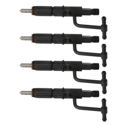 4 pezzi iniettori di carburante per Mustang Bobcat 843 853 960 2060 Isuzu 4JB1 6646906