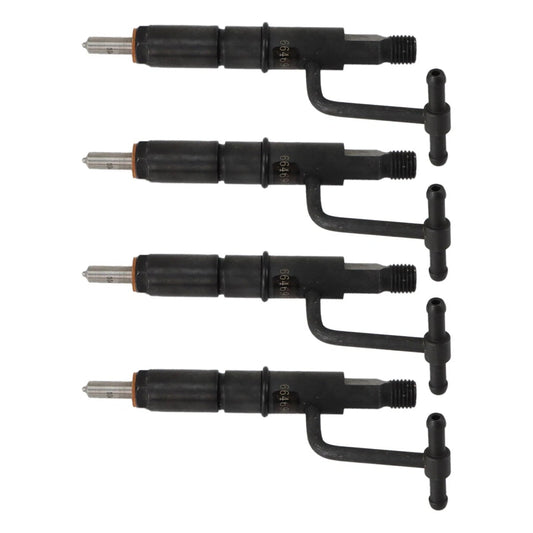 4 pezzi iniettori di carburante per Mustang Bobcat 843 853 960 2060 Isuzu 4JB1 6646906