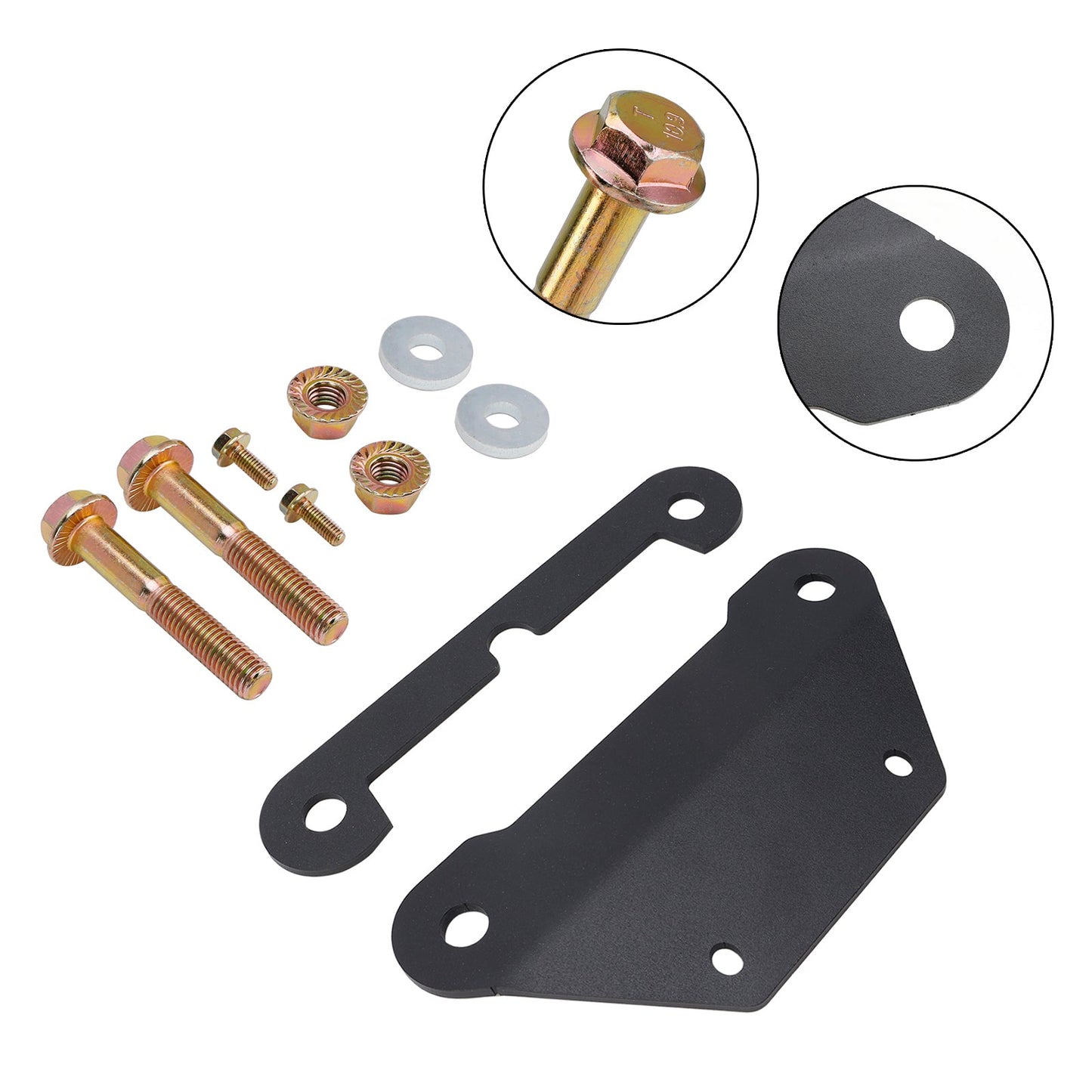 Kit di staffe di rinforzo per il supporto dell'ammortizzatore anteriore per Kawasaki KRX 1000