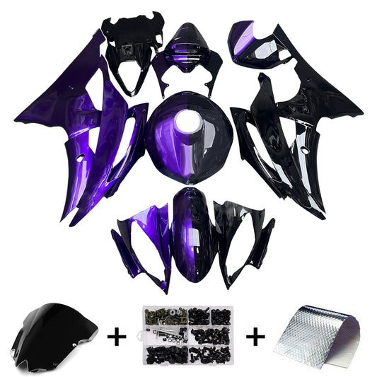 Kit carenatura iniezione plastica ABS per Yamaha YZFR6 YZF-R6 2008-2016