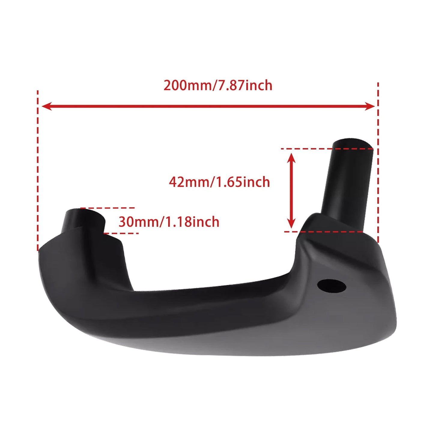Maniglia interna per finestrino manuale della portiera sinistra e destra della Ford Fiesta 2011-2020