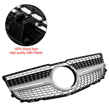 Per Mercedes Benz Classe GLK X204 2013-2015 Griglia per paraurti anteriore Diamond