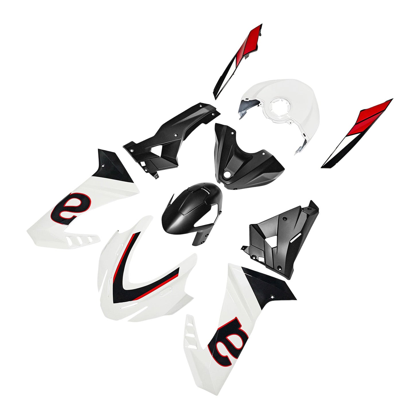 Kit carenatura in plastica ABS per iniezione per Aprilia RS457 2024-2025 06#