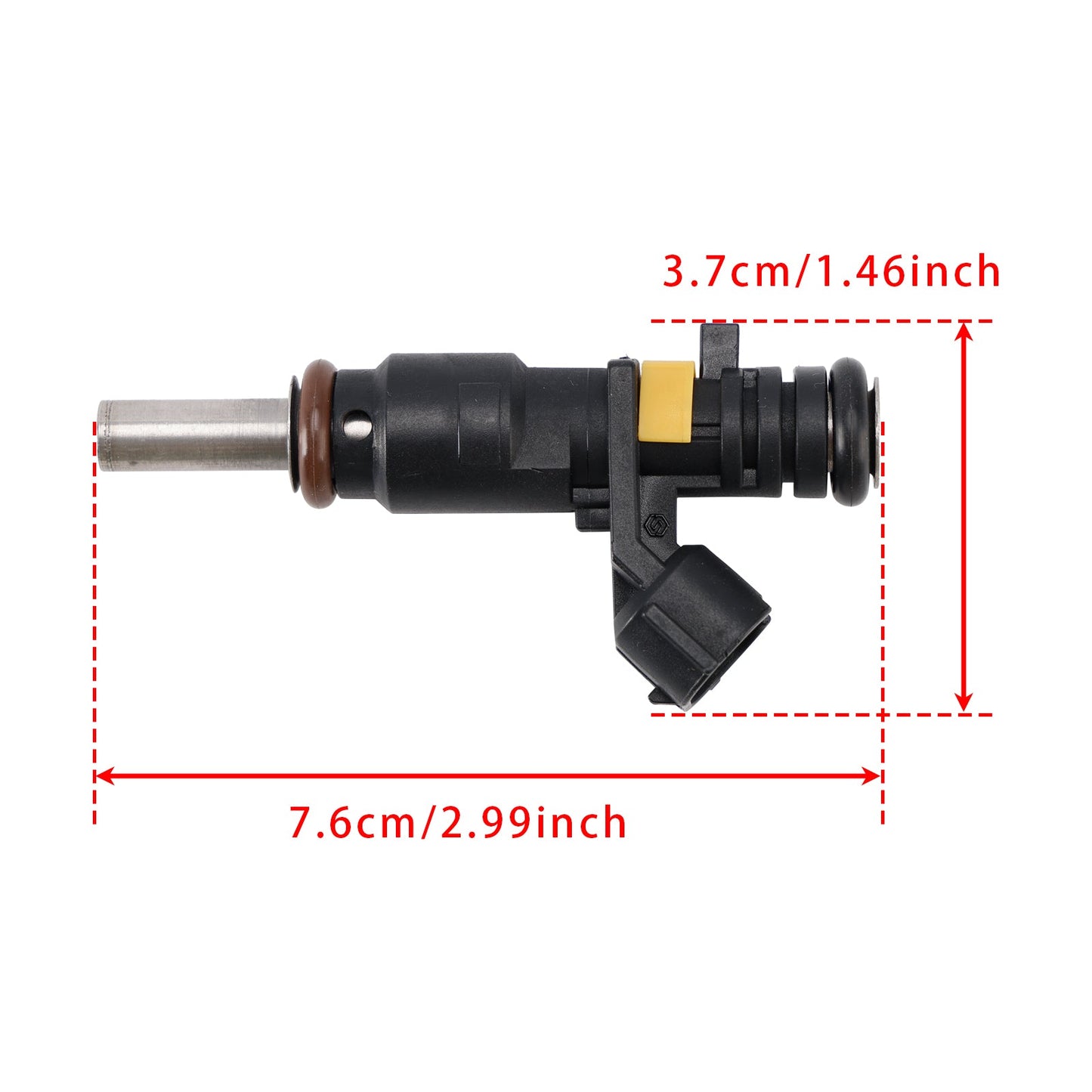 4 pezzi iniettori carburante per Mini Cooper R55 R56 Peugeot 207/208 1.6 06-12 13537528176