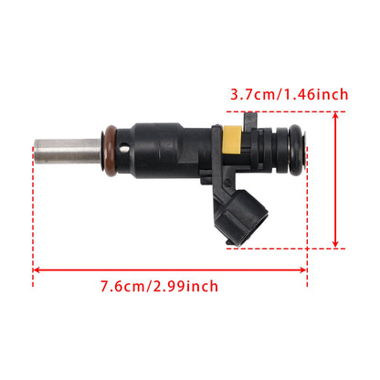 4 pezzi iniettori carburante per Mini Cooper R55 R56 Peugeot 207/208 1.6 06-12 13537528176