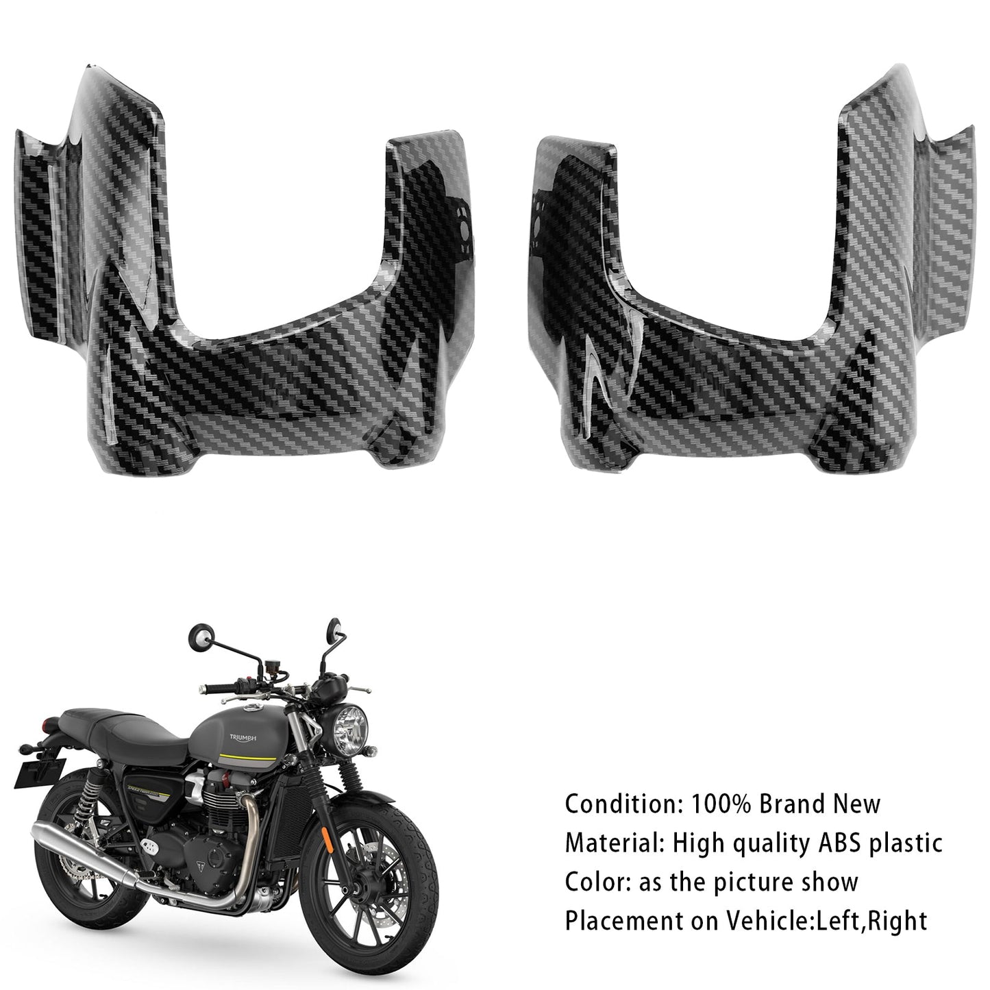 Carenatura laterale del pannello di copertura del serbatoio Speed Twin 900 2023-2024
