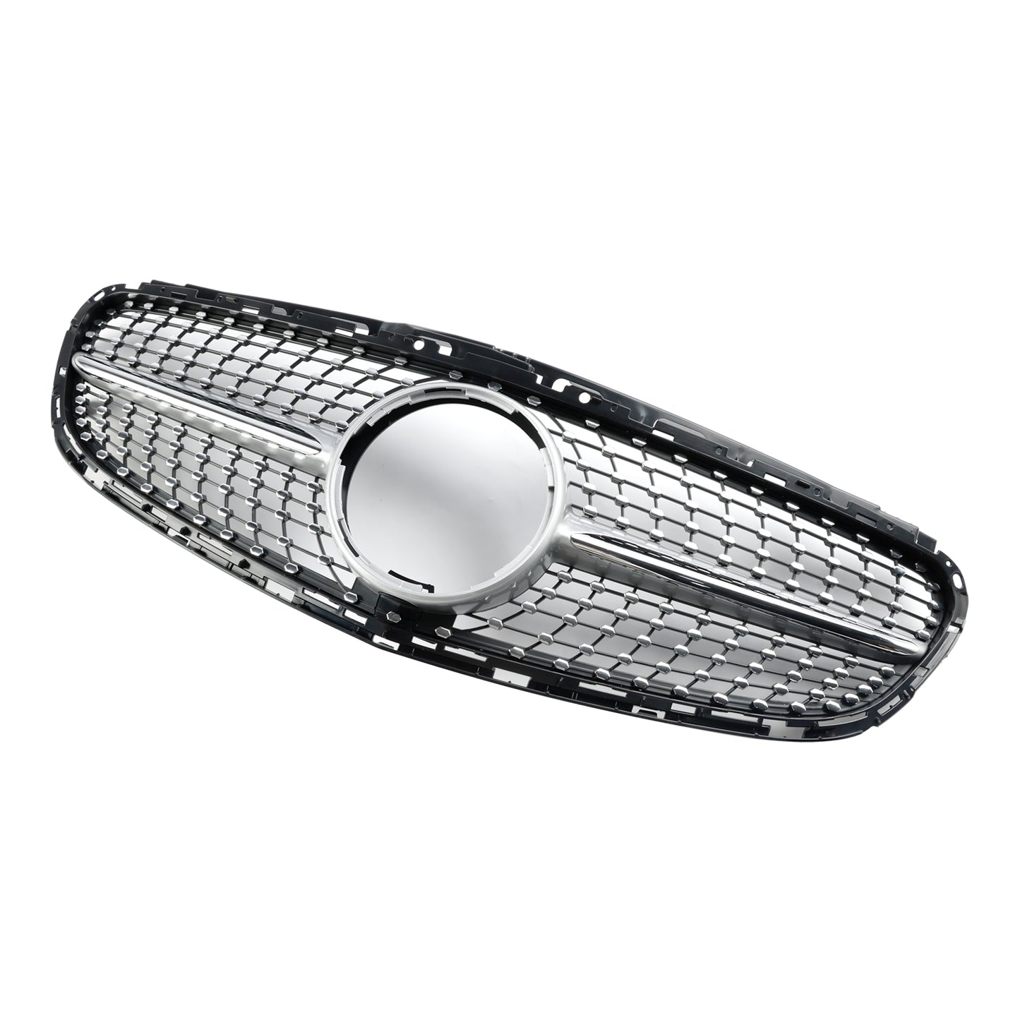 Per Mercedes Classe E W212 2013-2016 Facelift Diamond Griglia per paraurti anteriore