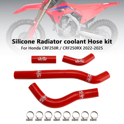 Tubo flessibile del liquido di raffreddamento del radiatore in silicone Honda CRF250R CRF250RX 2022-2025