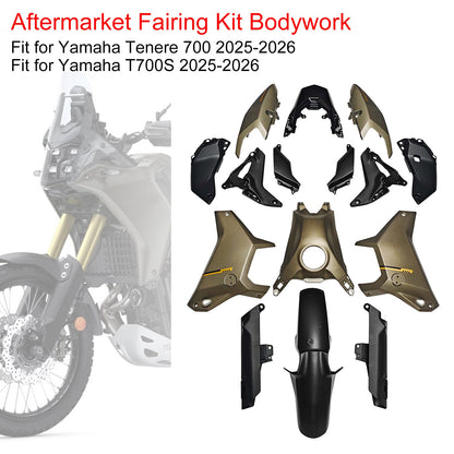 Kit di carene stampate a iniezione per Yamaha Tenere 700 T700S 2025-2026