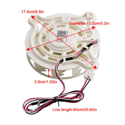 DA31-00342A Ventola motore frigorifero per evaporatore congelatore Samsung RS27T5200SG