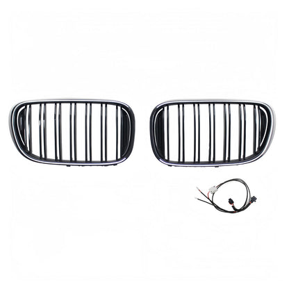 Griglia anteriore a doppio rene per BMW Serie 7 G11 G12 2016-2018 Pre-Facelift