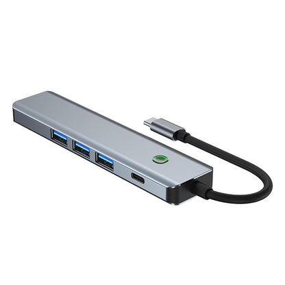 Adattatore hub di interfaccia HDMI PD100W USB3.0 TYPE-C 5 in 1 per MacBook iPad Pro