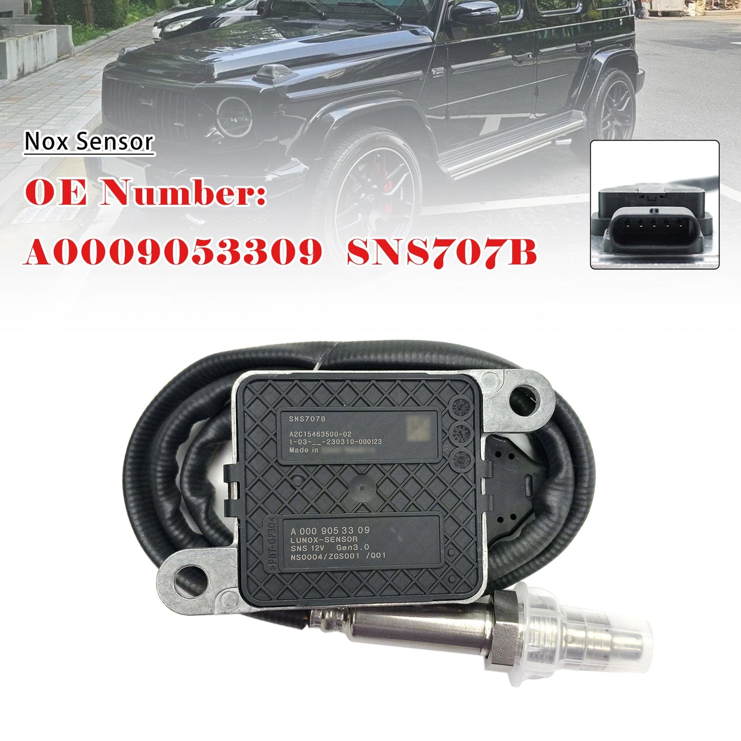 Sensore di ossido di azoto A0009053309 per Mercedes ABS Classe G Vito CLA GLB GLA
