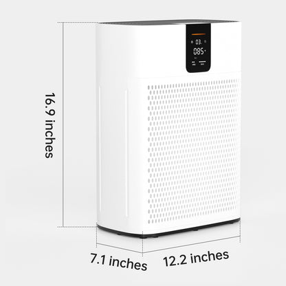 Purificatore d’aria per casa – HEPA silenzioso e smart con app per peli & polvere