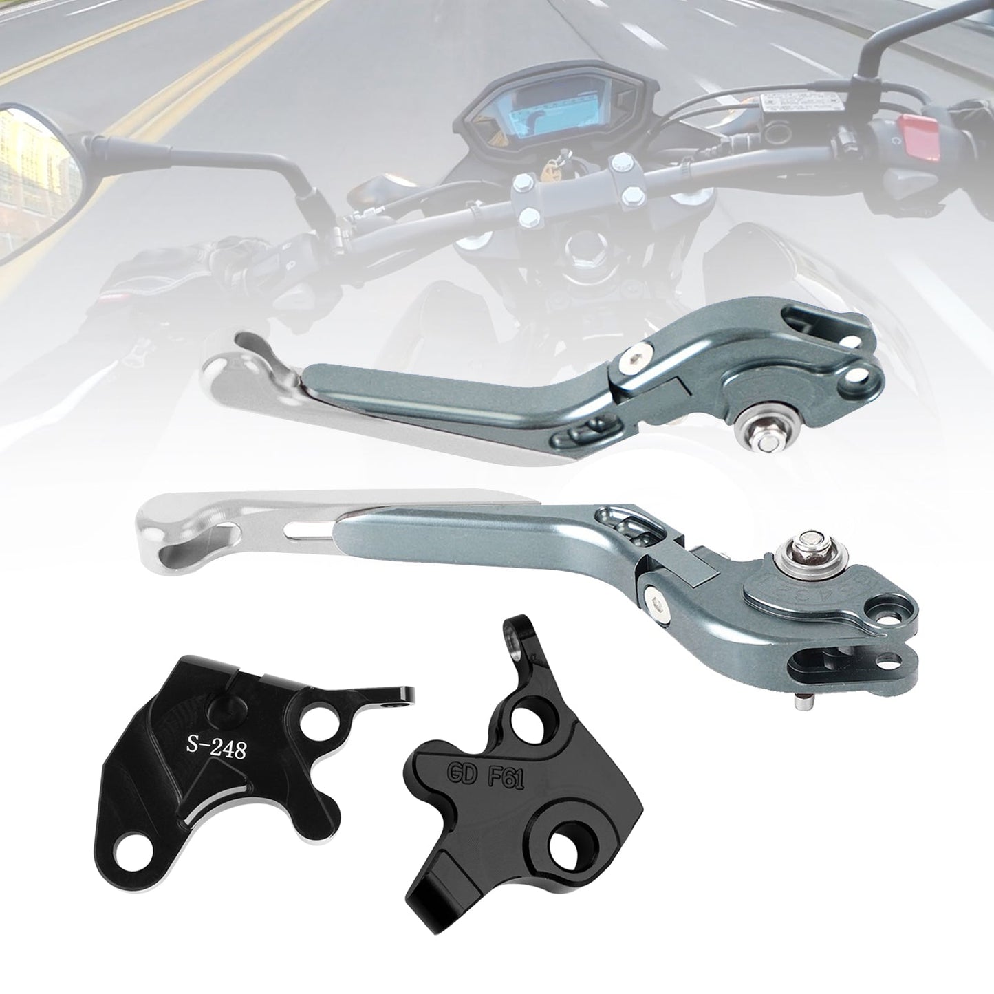 Leva freno frizione regolabile YAMAHA YZF R125 2008-2011