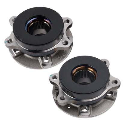 Kit 2 flange mozzo ruota anteriore+cuscinetto+bulloni Audi A4 8K A6 C7 A5 8T A8 4H Q5 4H0498625D