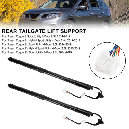 2014-2019 Nissan Rogue SV Sport Utility 4 porte 2.5L 2 pezzi montanti elettrici per portellone posteriore 905614BA4A 97182785