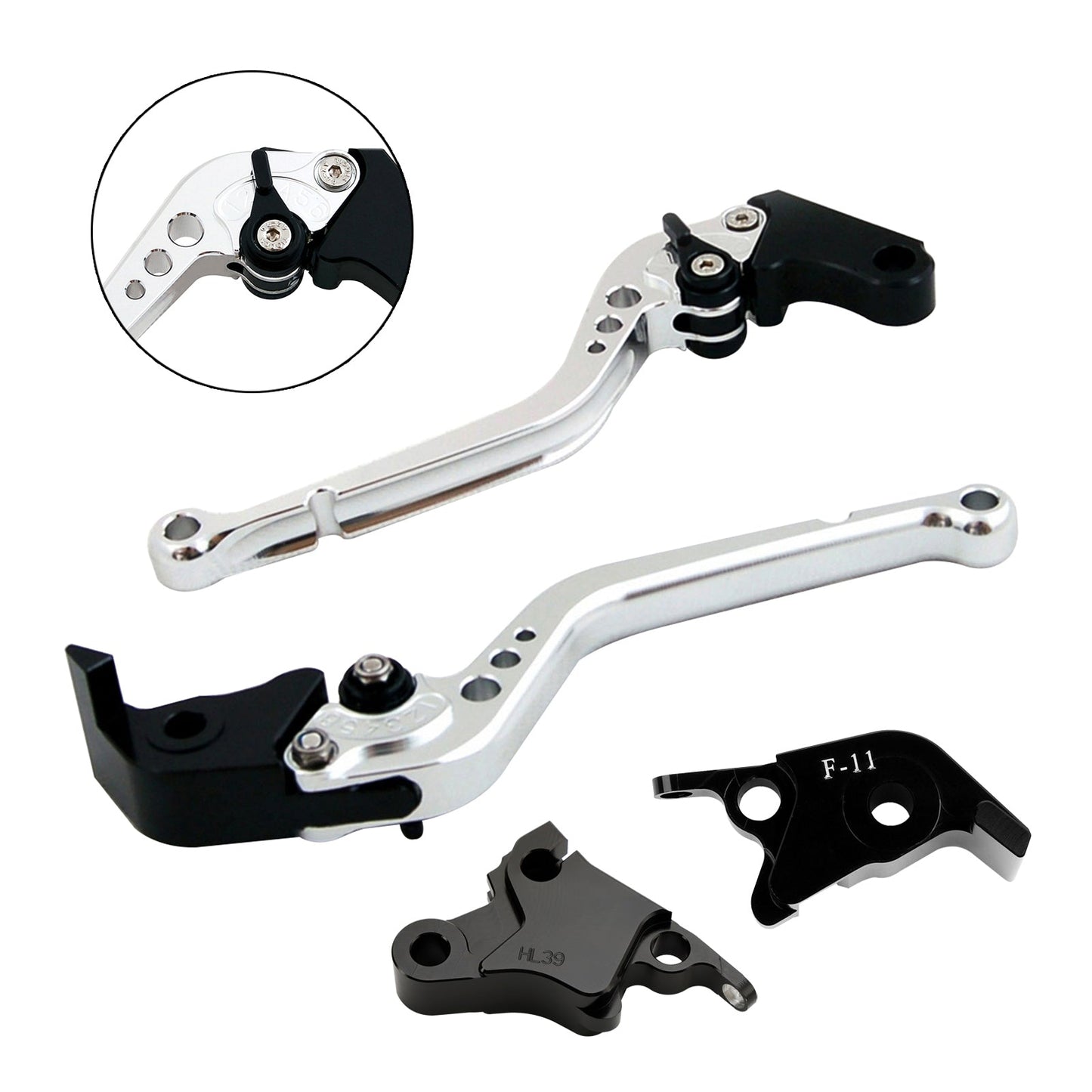 Leva frizione freno lunga adatta per CFMOTO 700CL-X Sport 2021-2024