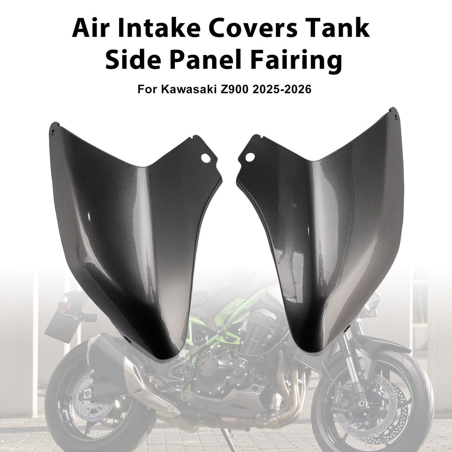 Coperture per presa d'aria, pannello laterale del serbatoio, carenatura per Kawasaki Z900 2025-2026