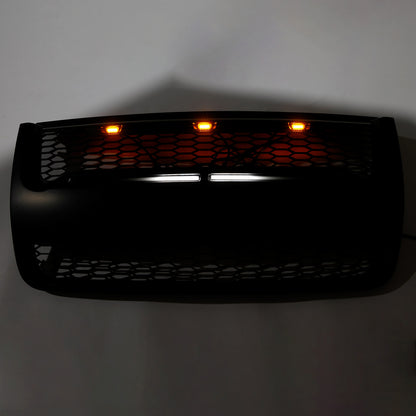 2006-2010 Ford Explorer Griglia del paraurti anteriore superiore nero con luce
