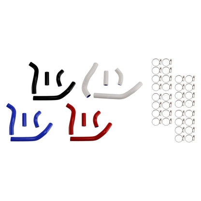 Kit di tubi flessibili in silicone per il liquido di raffreddamento del radiatore, compatibile con Honda CRF450R RX RWE 21-25