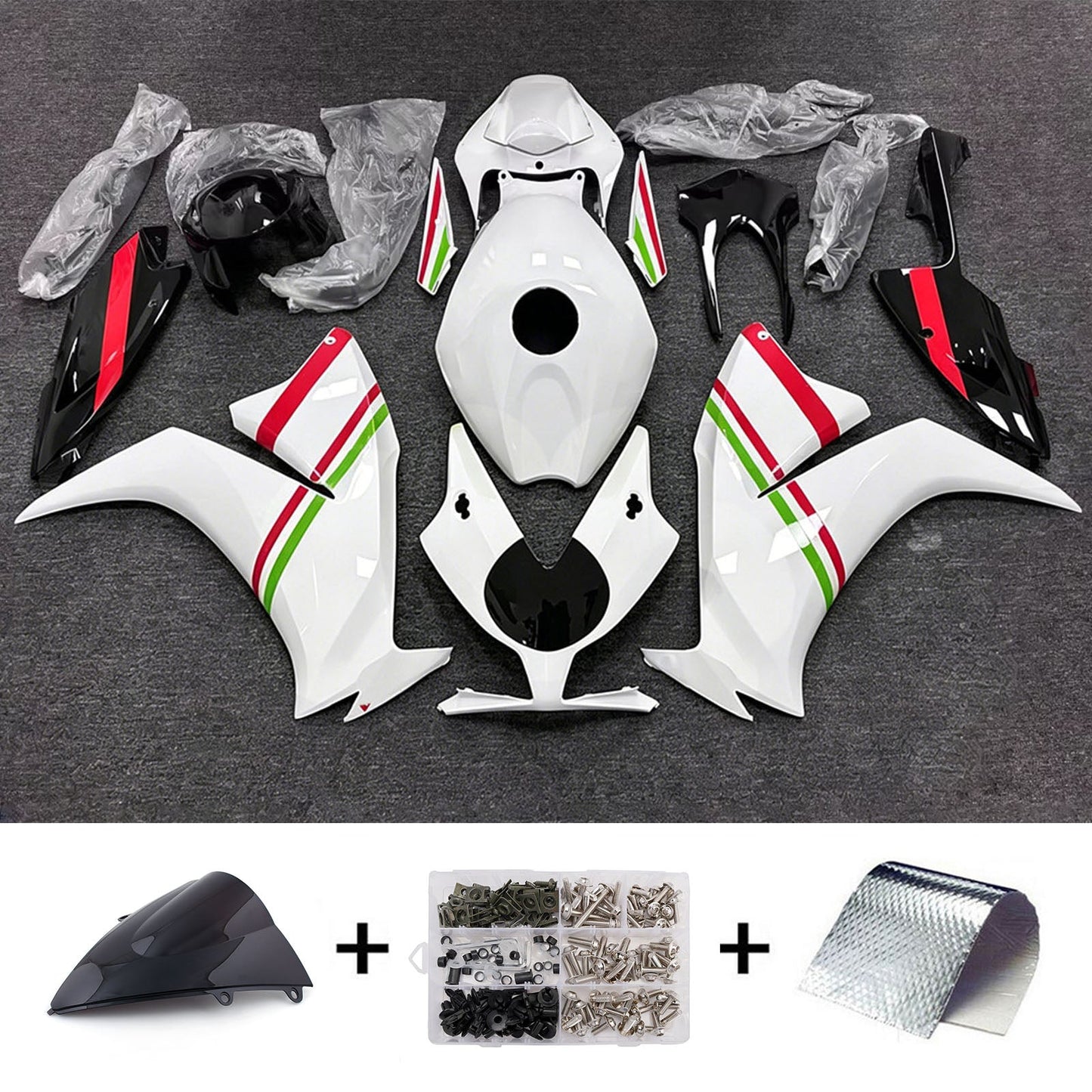 Kit di carene in plastica ABS stampate a iniezione per Honda CBR1000RR 2012-2016
