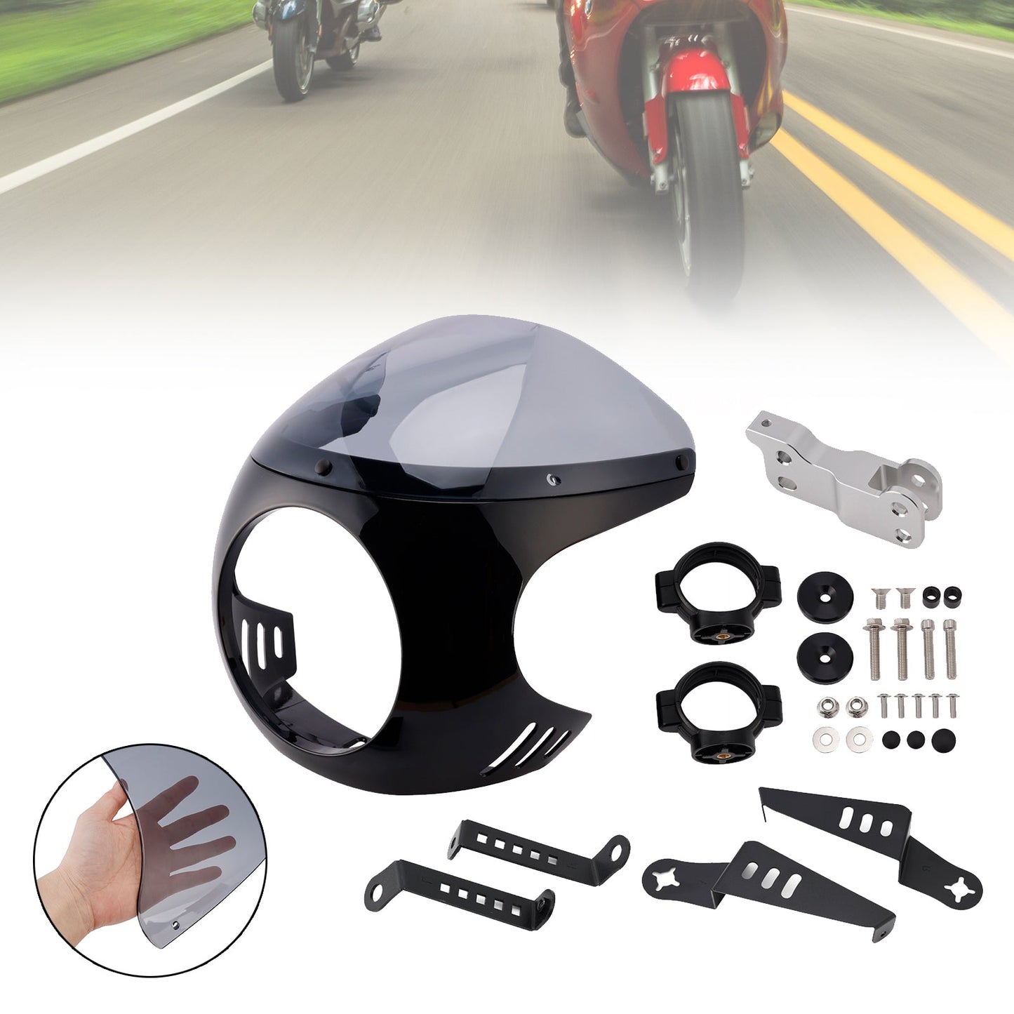 Parabrezza per BMW R NINE T 2014-2024