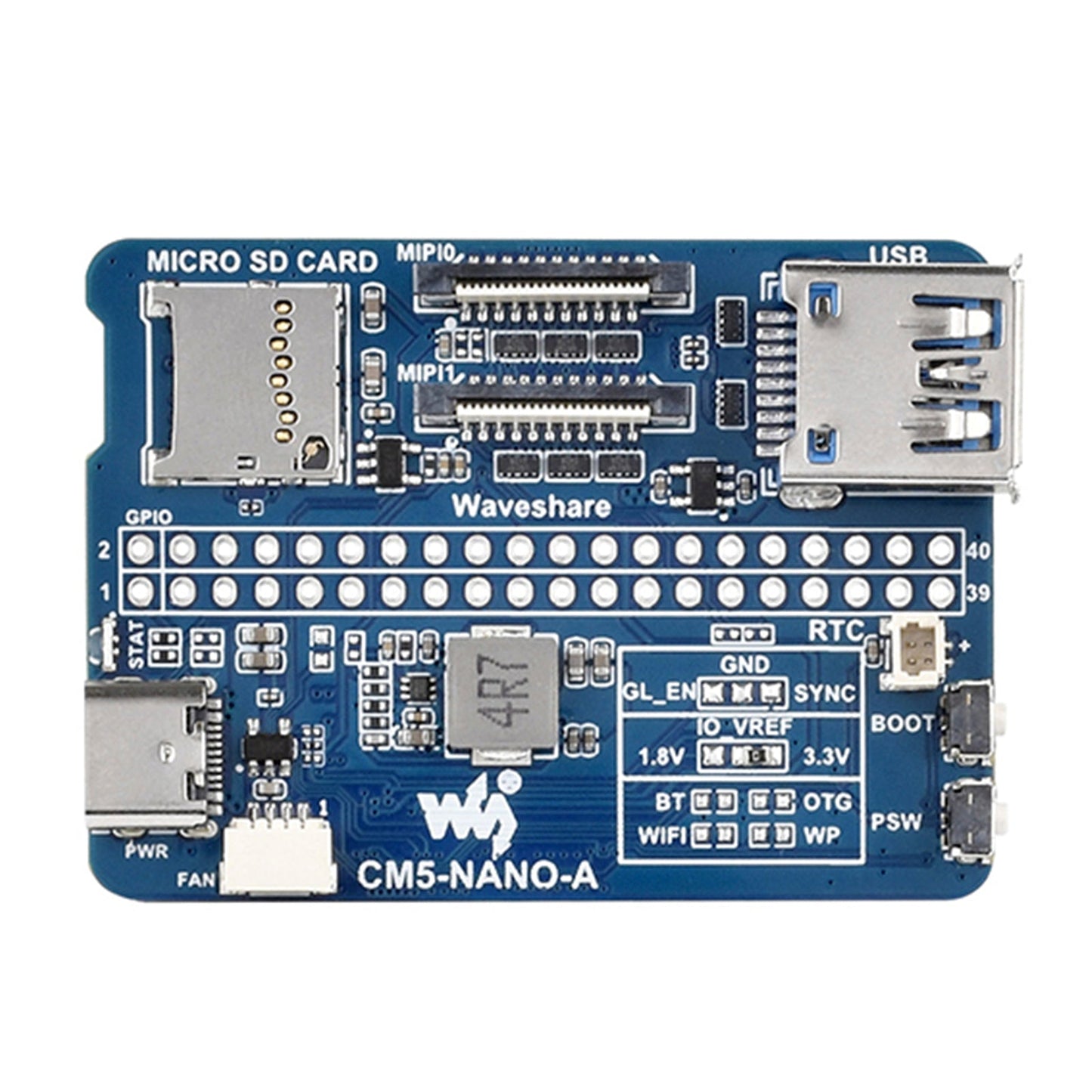Raspberry CM5 Compute Module IO Baseboard 5 Scheda di espansione NANO Tipo A Tipo B