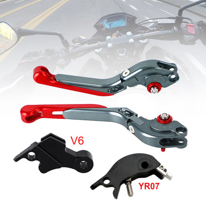 Leva freno frizione regolabile adatta per YAMAHA XSR900 XSR900GP MT-09 2024-2025