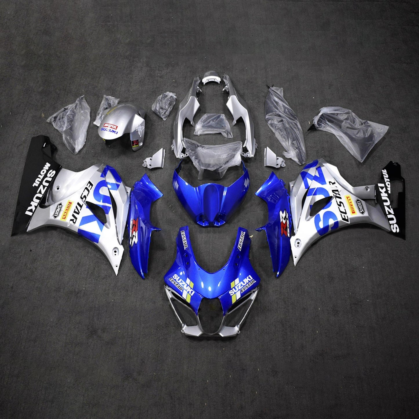 Kit carenatura iniezione plastica ABS per Suzuki GSXR1000 2017-2025 K17