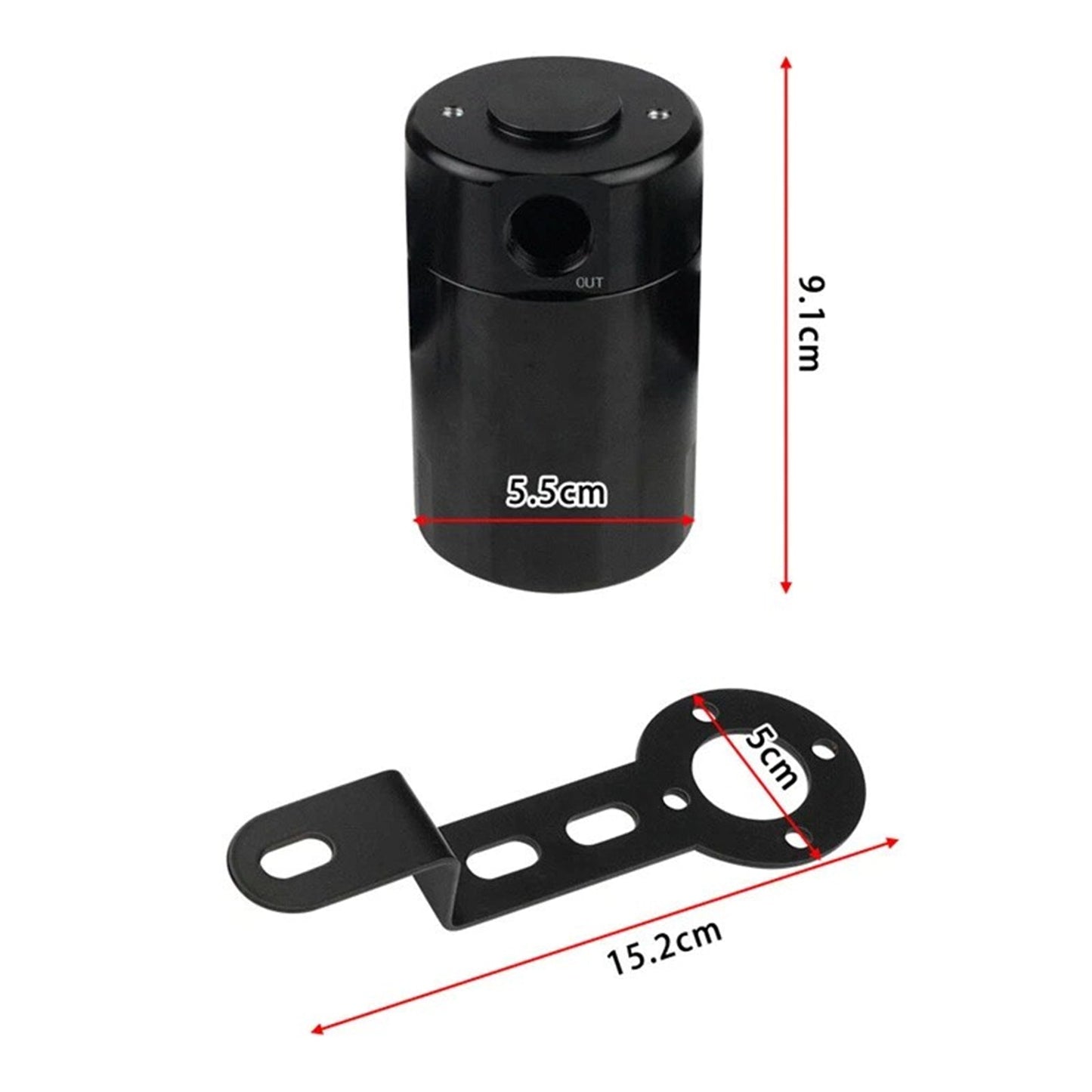 Separatore aria-olio Catch Can per Chevy Silverado 2014-2018
