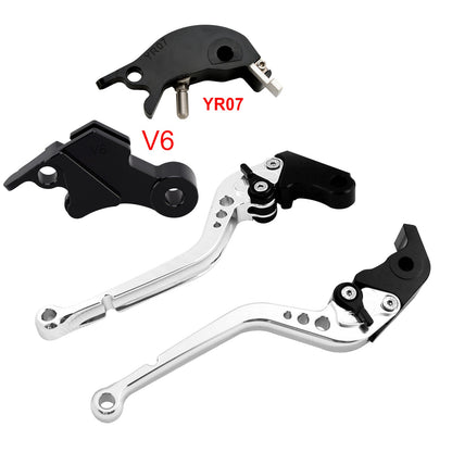 Leva frizione freno lunga adatta per YAMAHA XSR900 XSR900GP MT-09 MT-09SP 2024-2025