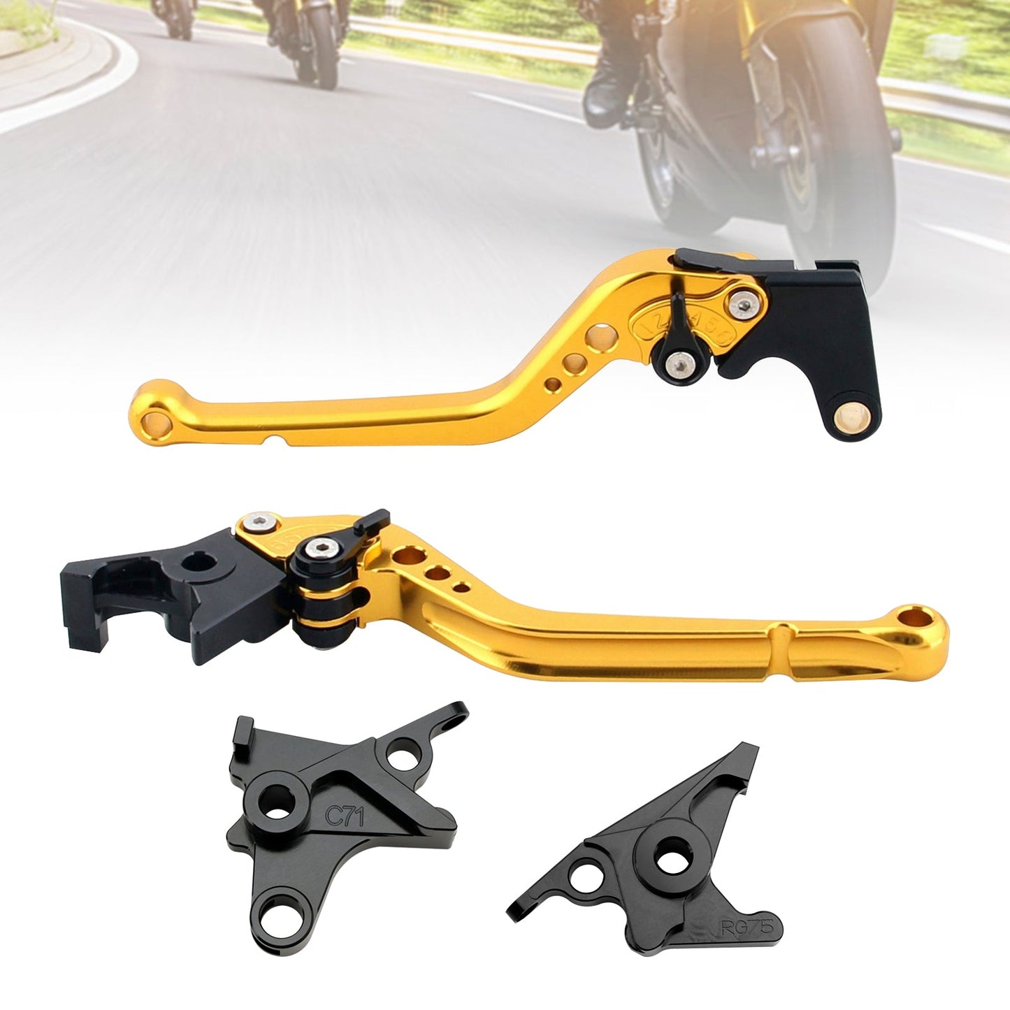 Leva frizione freno lunga adatta per BMW R NINE T /PURE/RACER 2017-2023