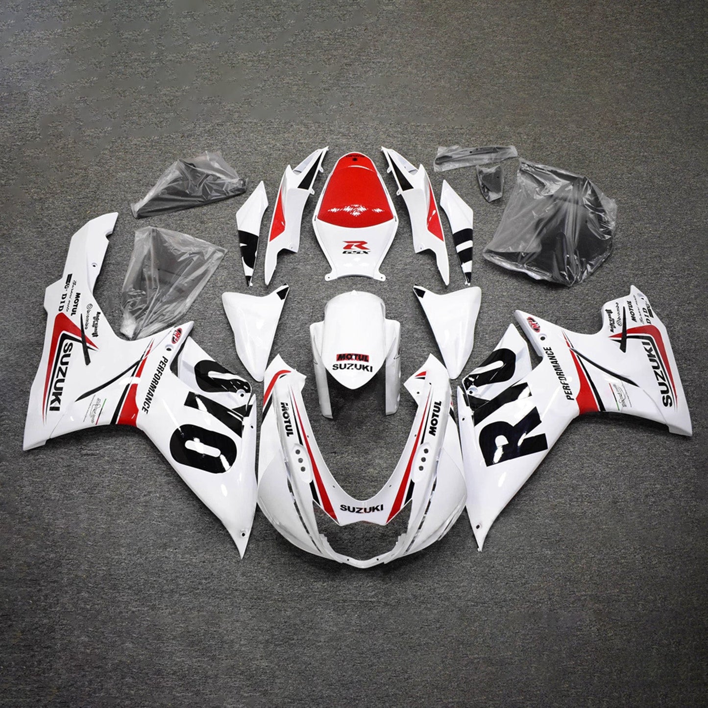 Kit carenatura iniezione plastica ABS per Suzuki GSXR 600/750 2011-2026 K11