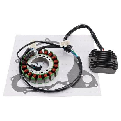 Regolatore statore raddrizzatore con guarnizione per Yamaha XVS650AT Drag Star Silverado 2005-2010 5SC-81410-03-00