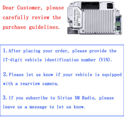 Modulo di navigazione Ford Expedition Sync 3 APIM 3.4 2016+ HP5T-14G371-CAG HL3T-14G370-GCD