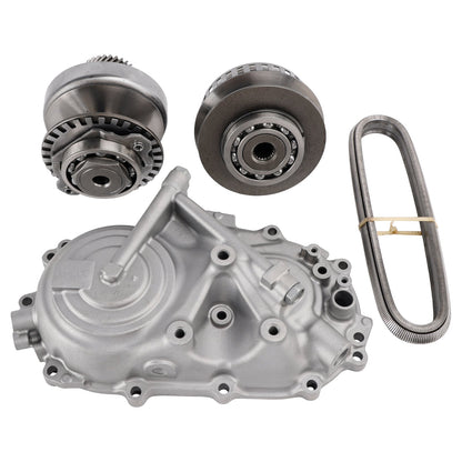 Kit di pulegge per cinghia di trasmissione CVT Nissan RE0F11A JF015E con coperchio posteriore a 30 denti, anni 2009-2018.