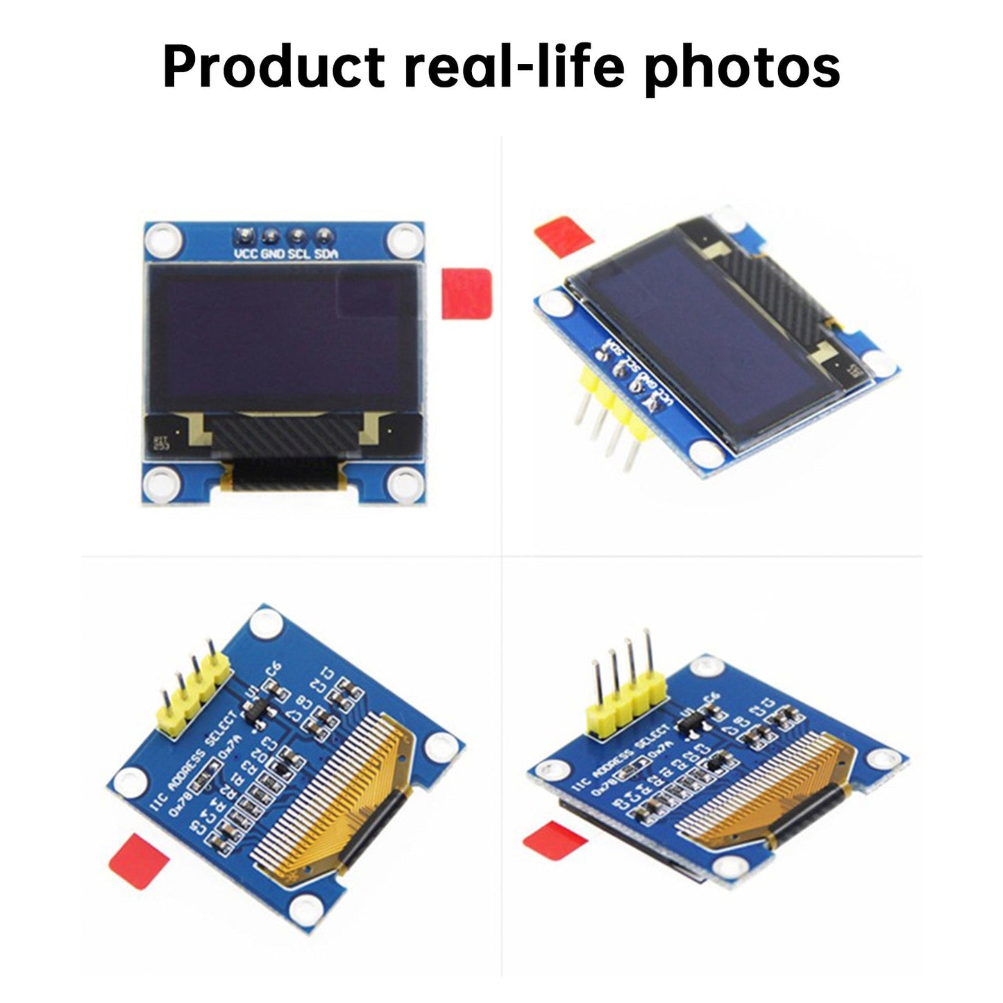 Modulo display OLED da 0,96 pollici Raspberry Pi 4B con display informativo IP per hard disk