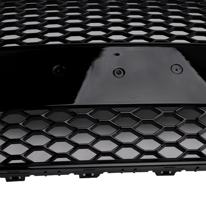 Griglia di ventilazione del radiatore per Audi Q7 SQ7 2005-2015, nera lucida, paraurti anteriore