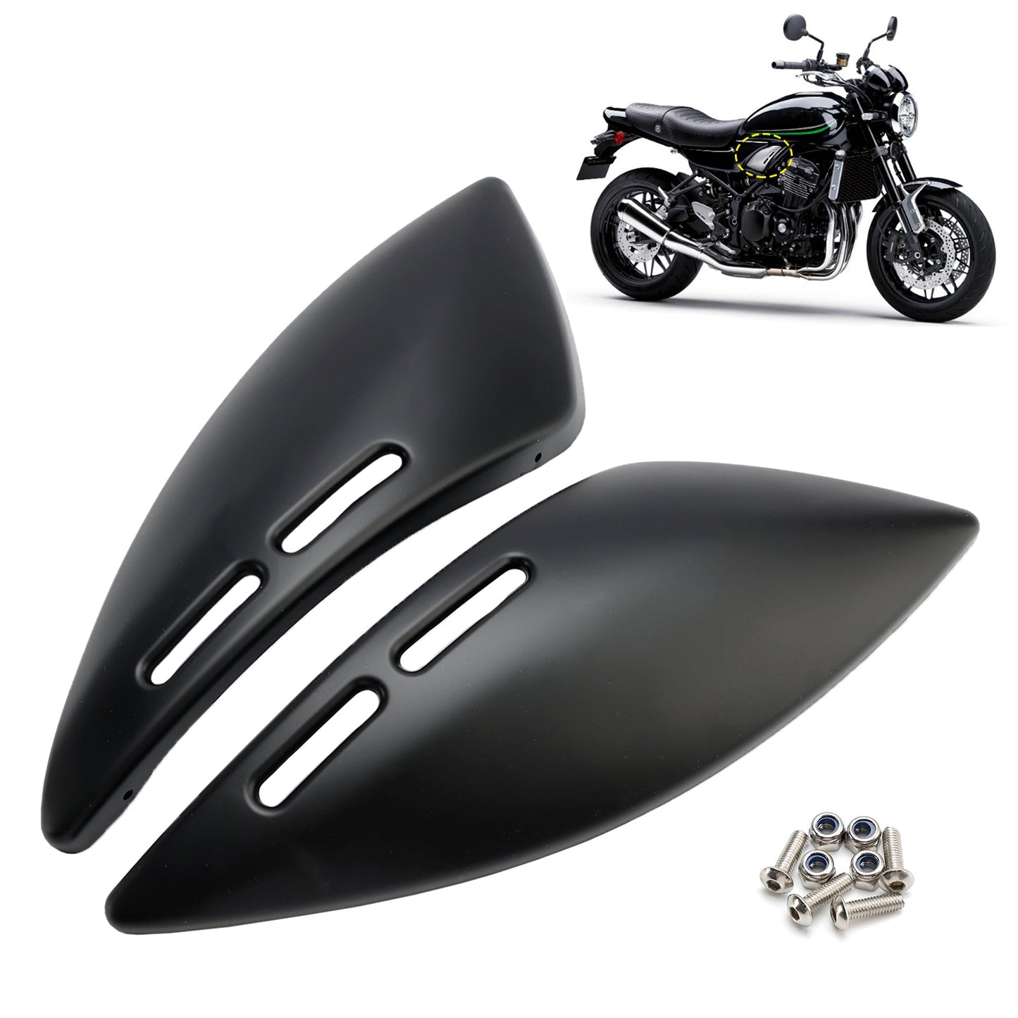 Carenatura laterale del pannello del serbatoio del gas Kawasaki Z900RS 2018-2024