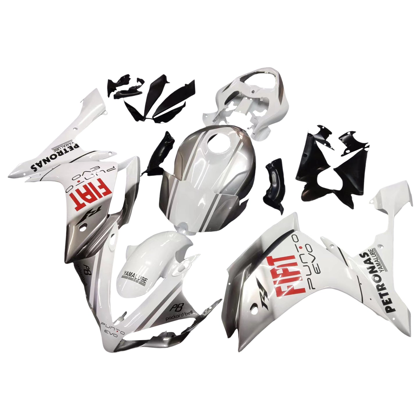 Kit carenatura iniezione Carrozzeria in plastica ABS adatta per Yamaha YZF-R1 2007-2008