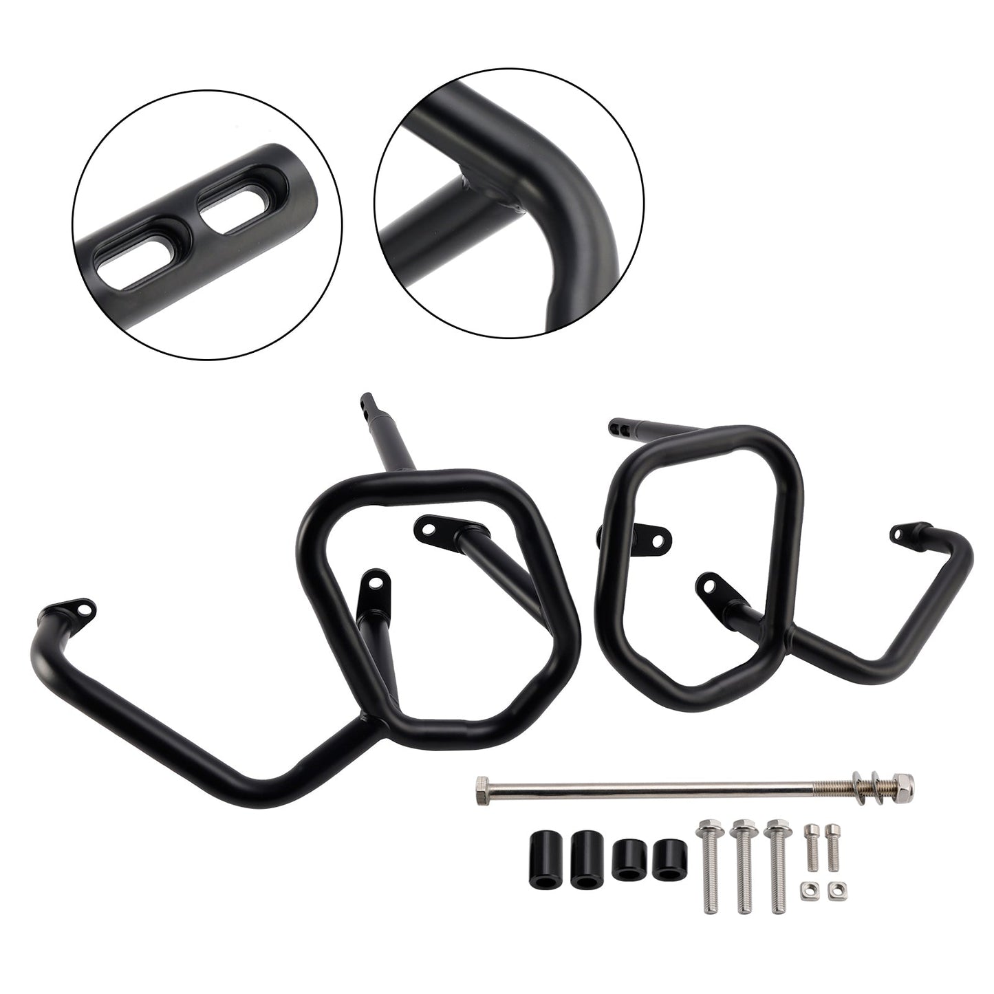 Telaio di protezione motore antiurto = Nero per Speed Scrambler 400 X 2024-2025